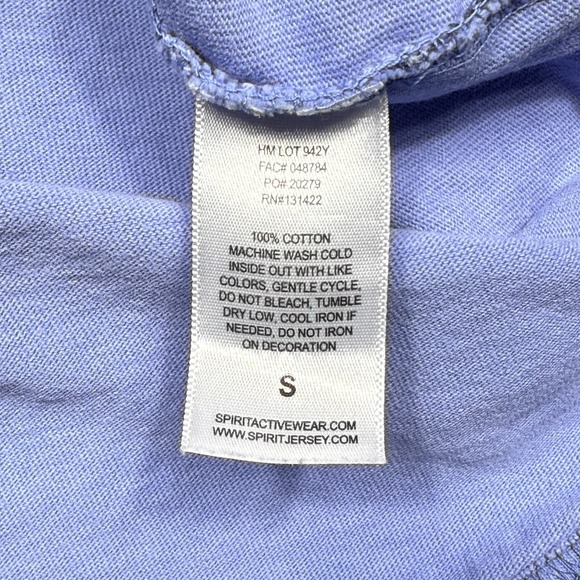 Disney Cruise Line Spirit Jersey Small Purple Blue Glitter Long Sleeve Shirt S * - Picture 9 of 12